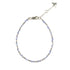 Handmade tanzanite silver arrow charm bracelet, ethical artisan gift — Petite Protea