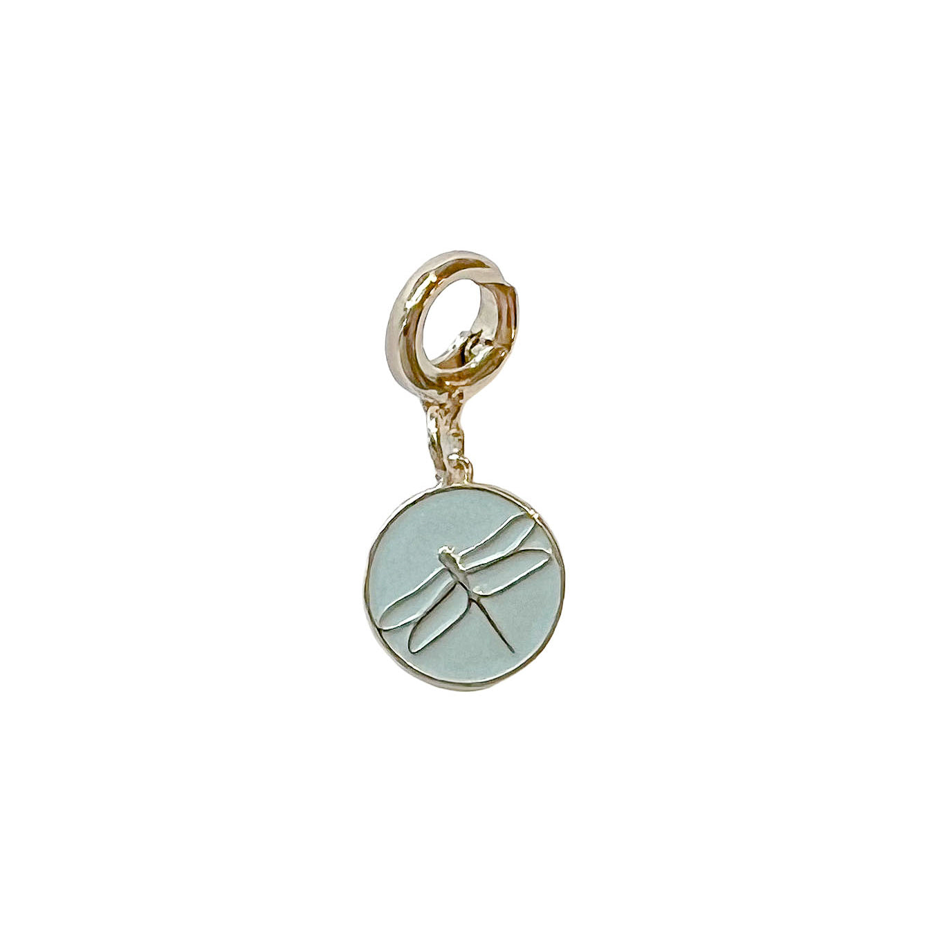 charleston dragonfly coin charm