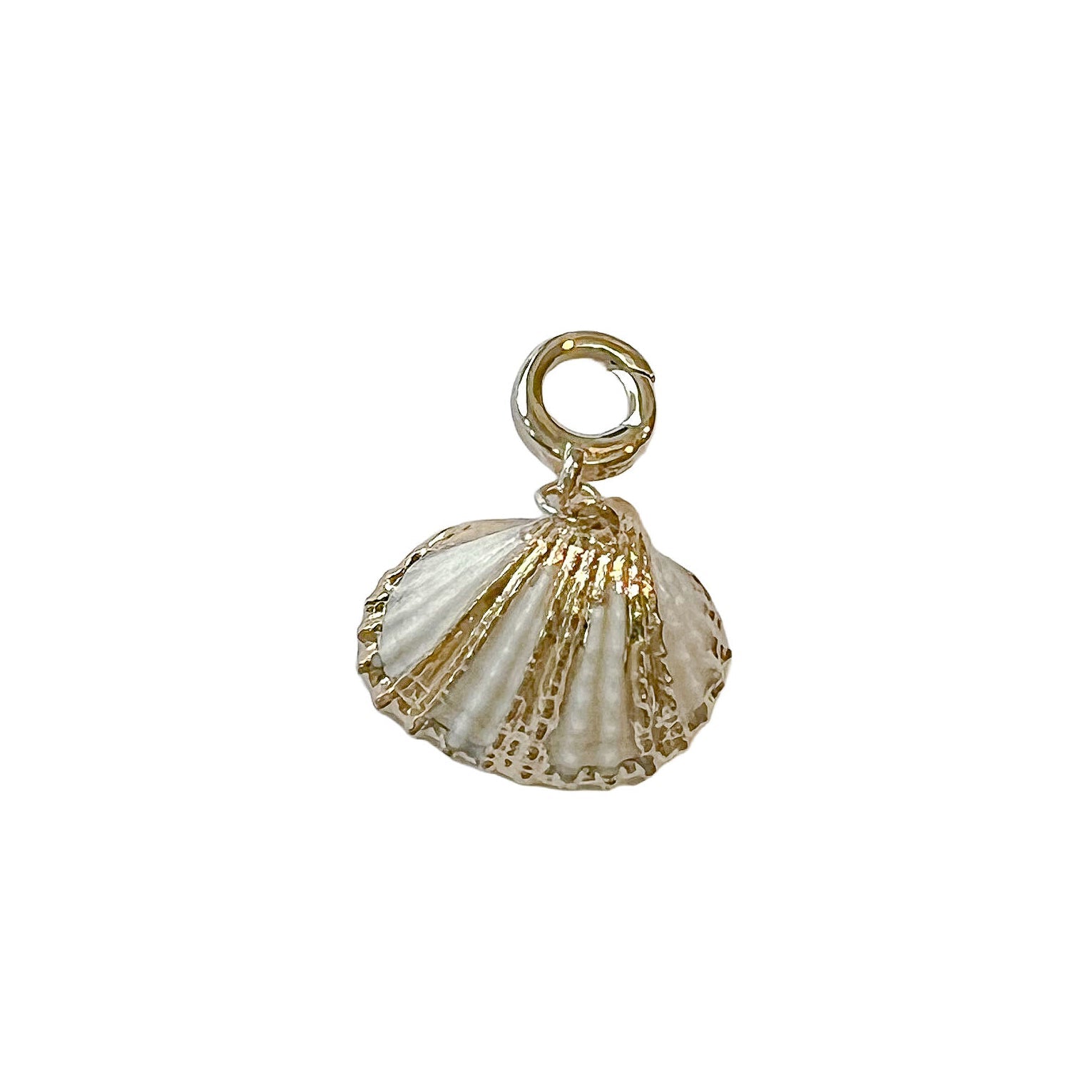 charleston white gold stripe shell