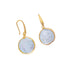 ocean springs large coin pearl drop earrings