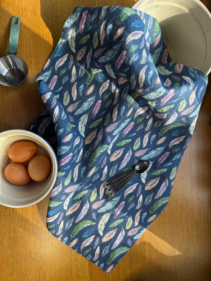featherlight linen tea towel