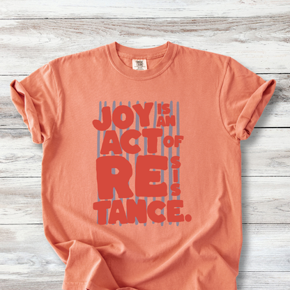 Joy is an Act of Resistance Shirt, Activist Tshirt