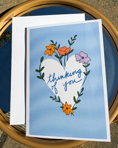 Thinking of You Sympathy Card (5x7")