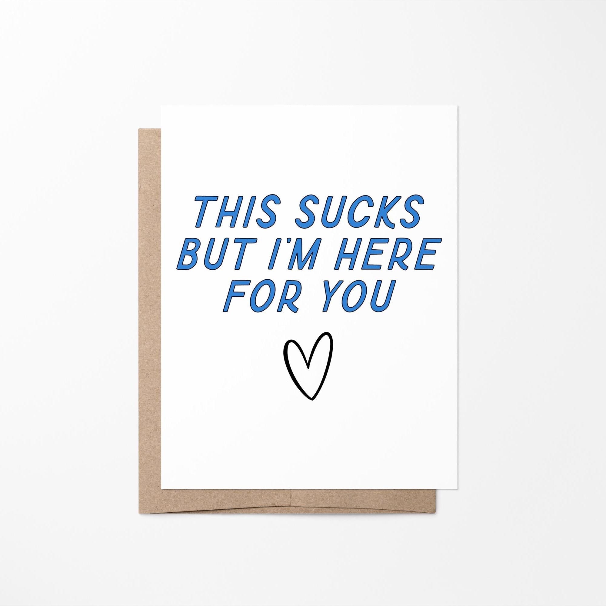 This sucks but I&