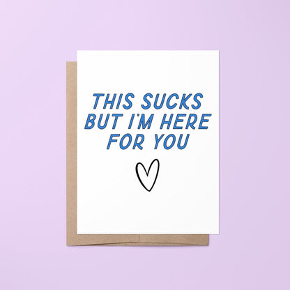 This sucks but I&