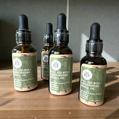Well Fed Wolf Three Sisters Herbal Oil
