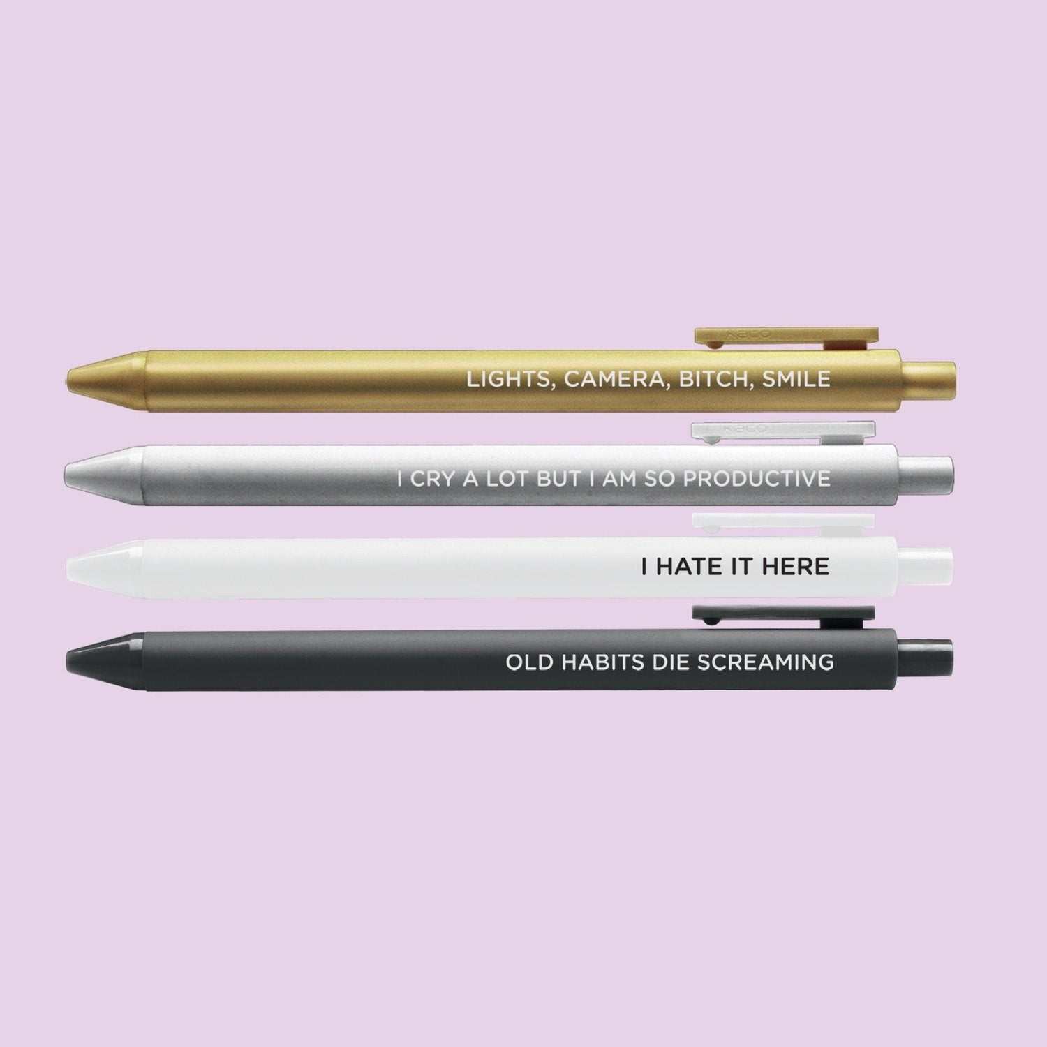 Tortured Poets jotter pen set - MangoIllustrated - Pens