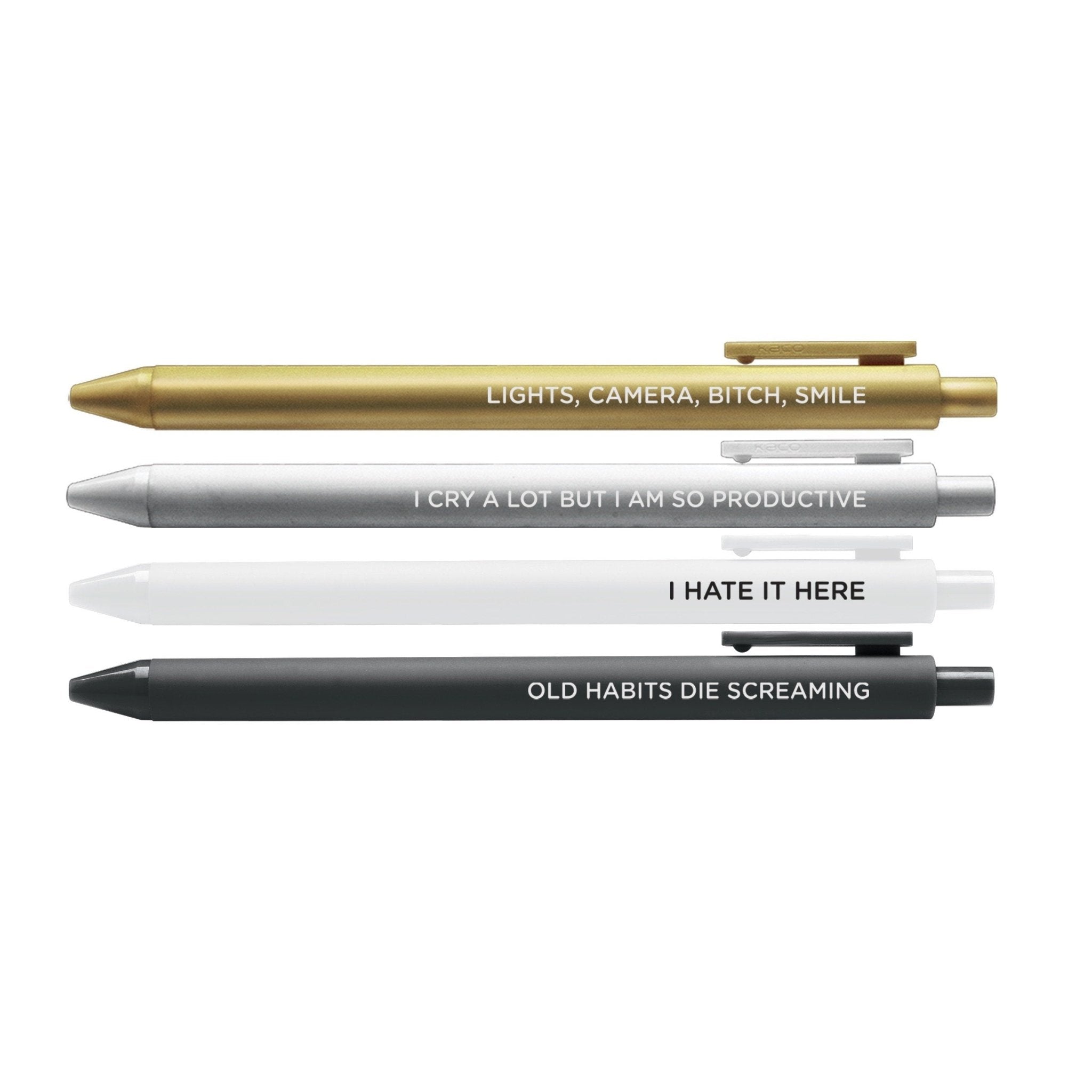 Tortured Poets jotter pen set - MangoIllustrated - Pens