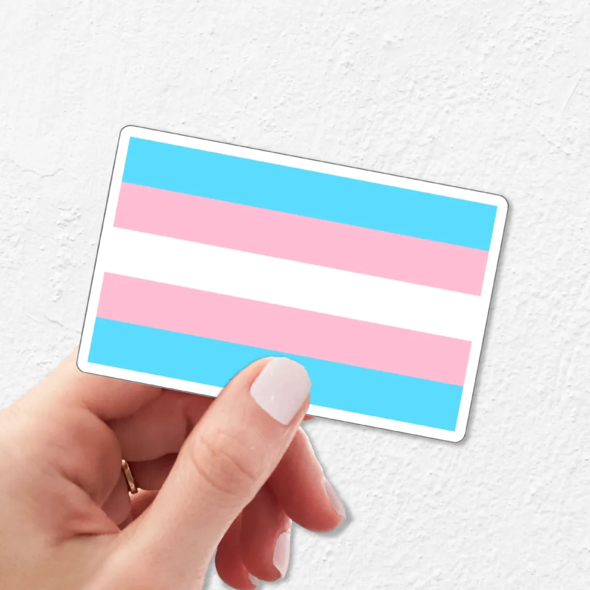 Transgender Pride Flag Sticker - Resistance Nation