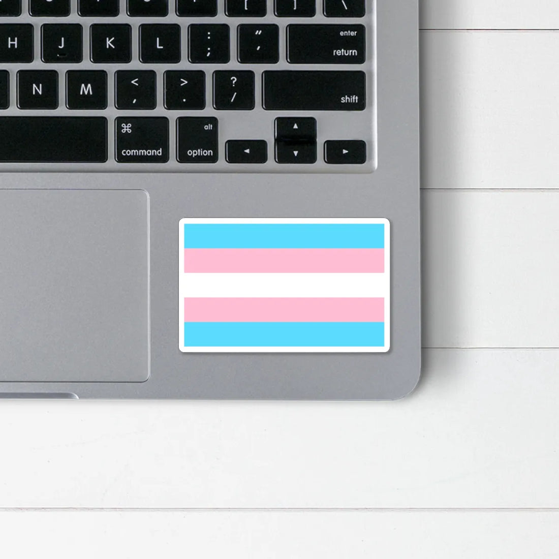 Transgender Pride Flag Sticker - Resistance Nation