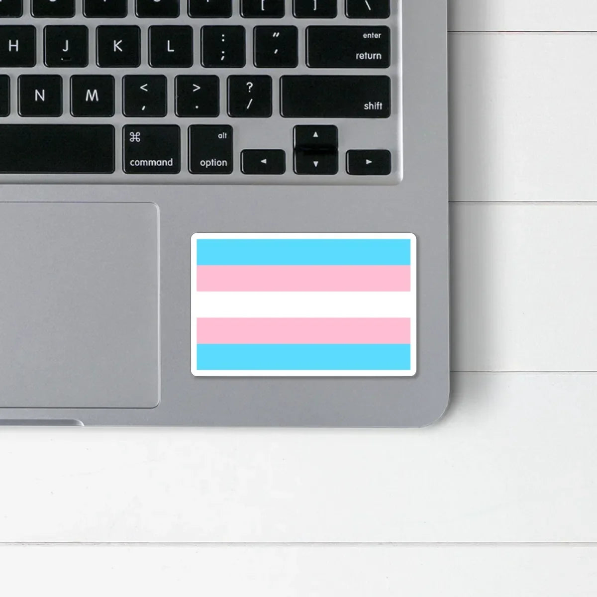 Transgender Pride Flag Sticker - Resistance Nation