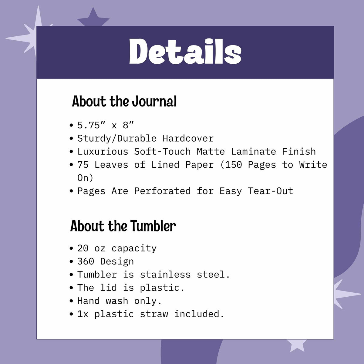 Local Cryptids Tumbler and Journal Bundle