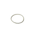 A sterling silver twist pattern ring-style stacking ring on a white background.