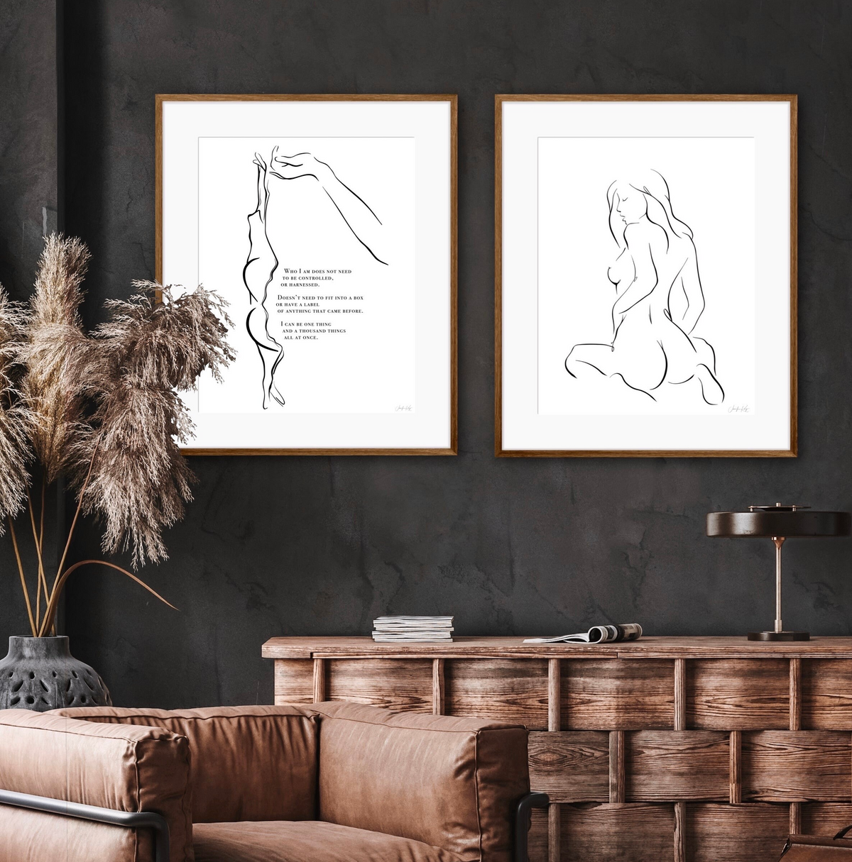 "Unharnessed" Empowered Sensual Feminine Fine Art Print