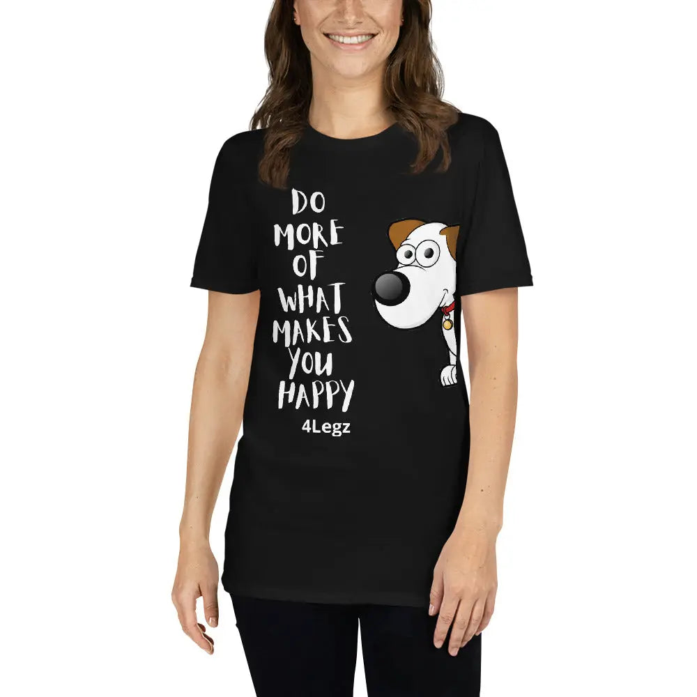 DO MORE Short-Sleeve Unisex T-Shirt | Motivational Do More T-Shirt - 4Legz