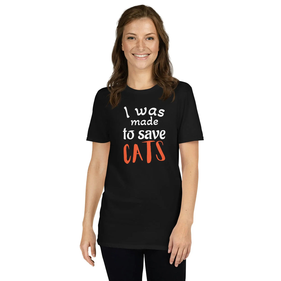 Save Cats T-Shirt for Animal Lovers - Short-Sleeve Unisex Style - 4Legz