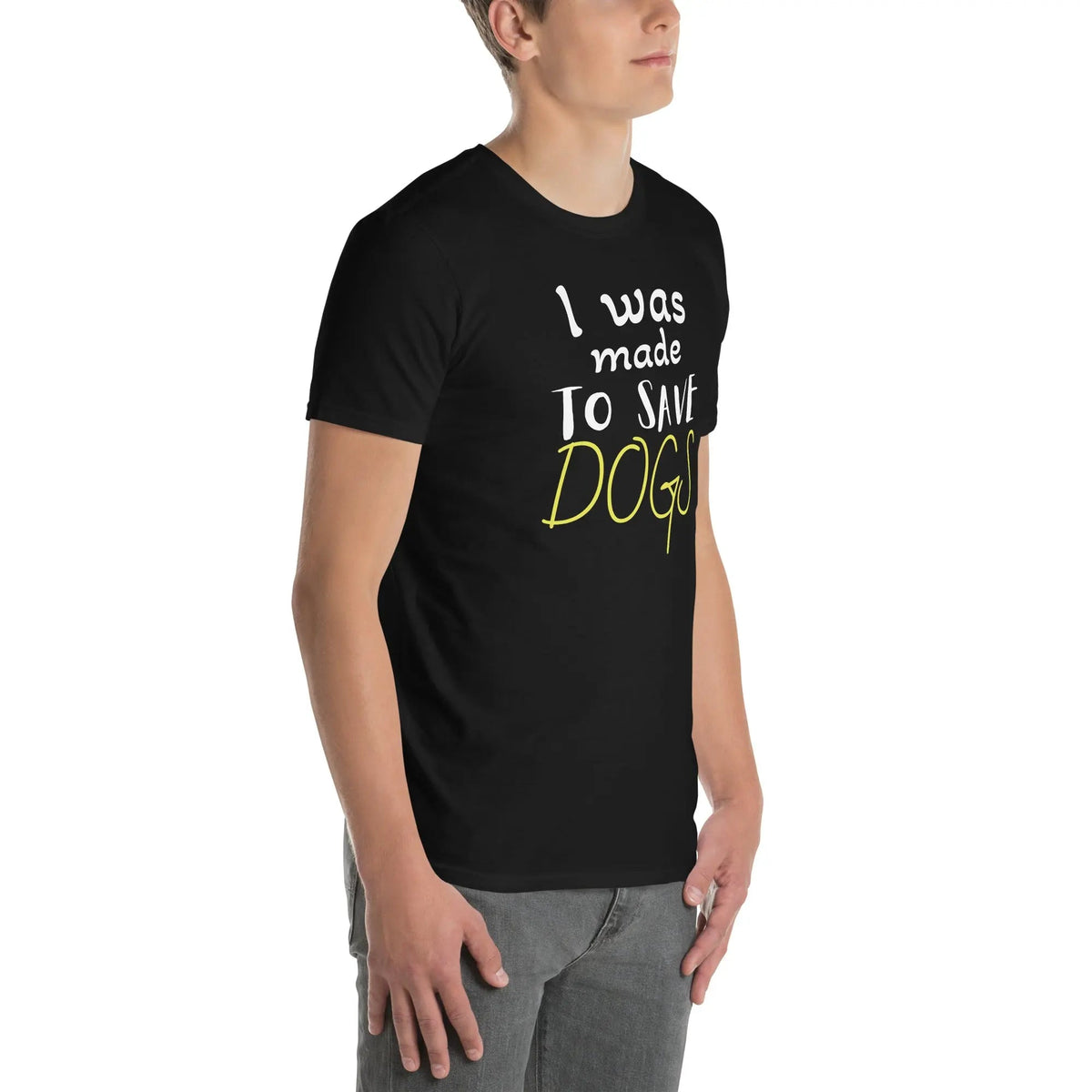 Save Dogs T-Shirt - Short-Sleeve Unisex Tee - 4Legz