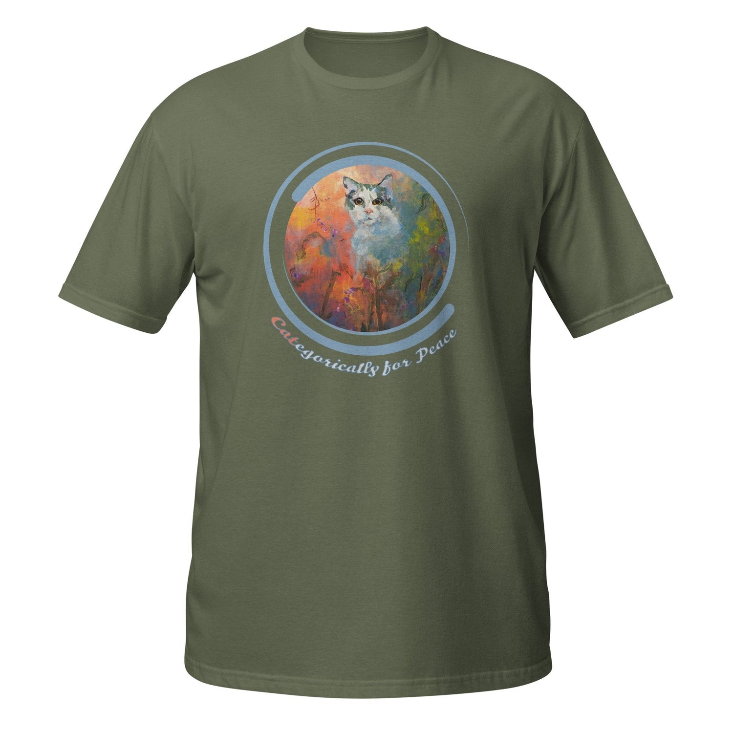CATegorically for Peace Short-Sleeve Unisex T-Shirt