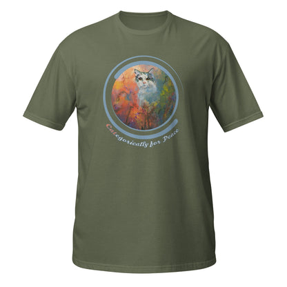 CATegorically for Peace Short-Sleeve Unisex T-Shirt