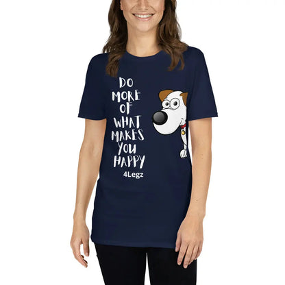 DO MORE Short-Sleeve Unisex T-Shirt | Motivational Do More T-Shirt - 4Legz