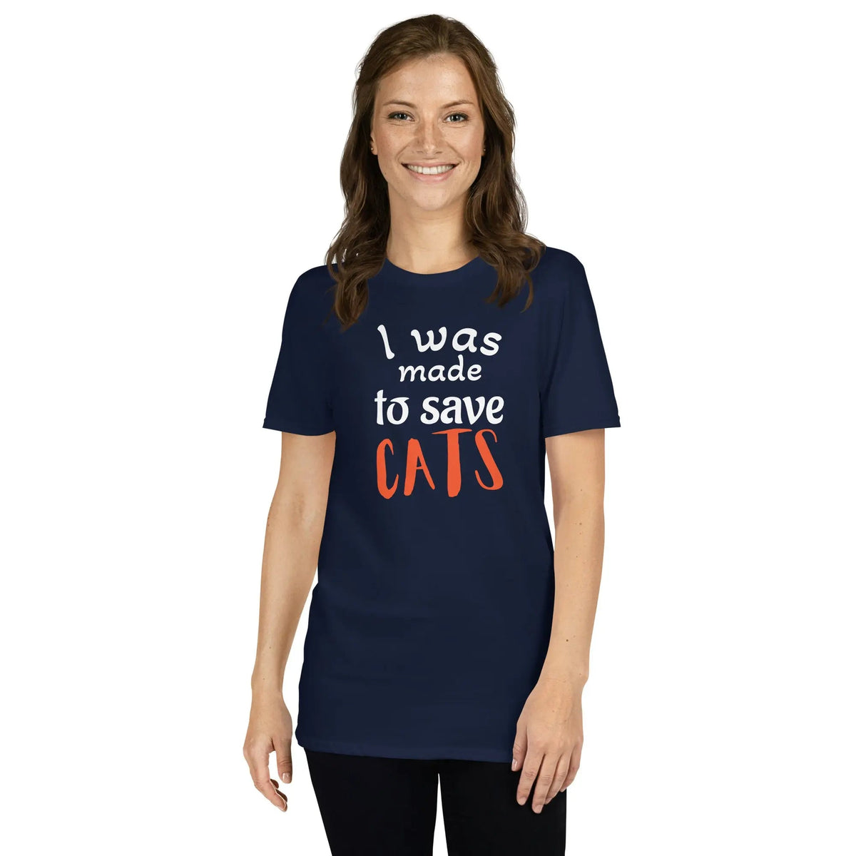 Save Cats T-Shirt for Animal Lovers - Short-Sleeve Unisex Style - 4Legz