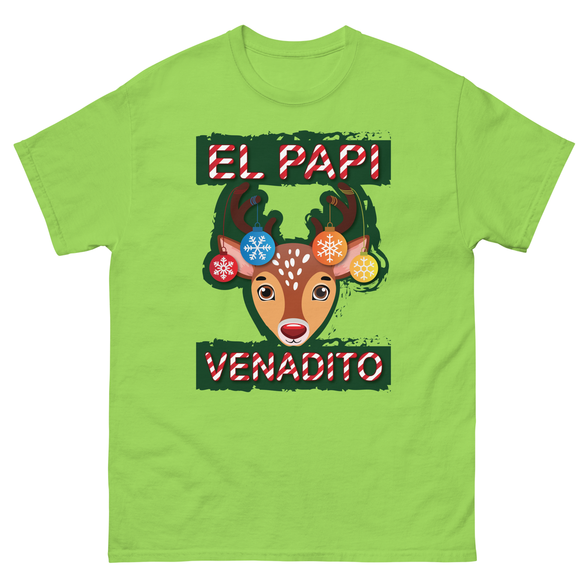unisex-classic-tee-lime-front-691e1b6ed65fd.png