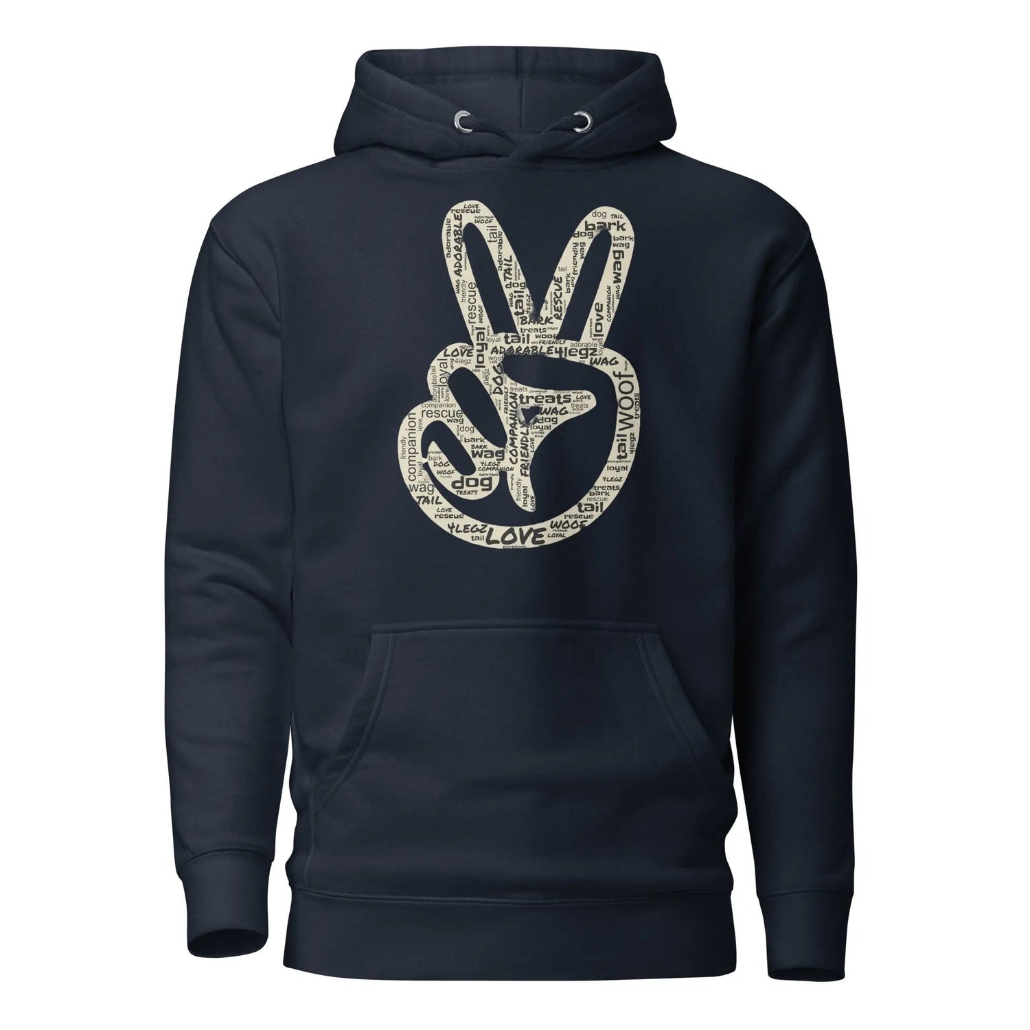 Peace Dog Hoodie - Unisex Comfort and Style - 4Legz