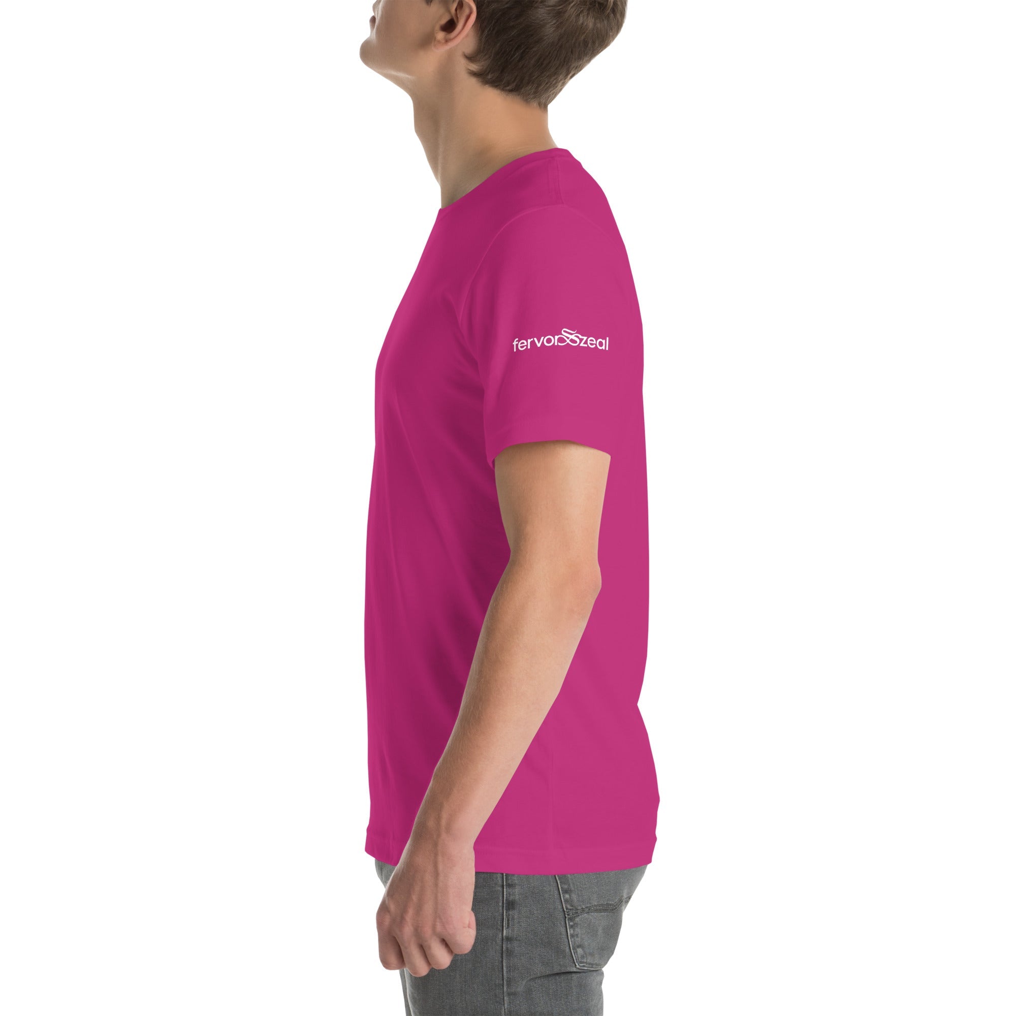 "Subtlety" Fervor &amp; Zeal Arm Logo Unisex T-Shirt