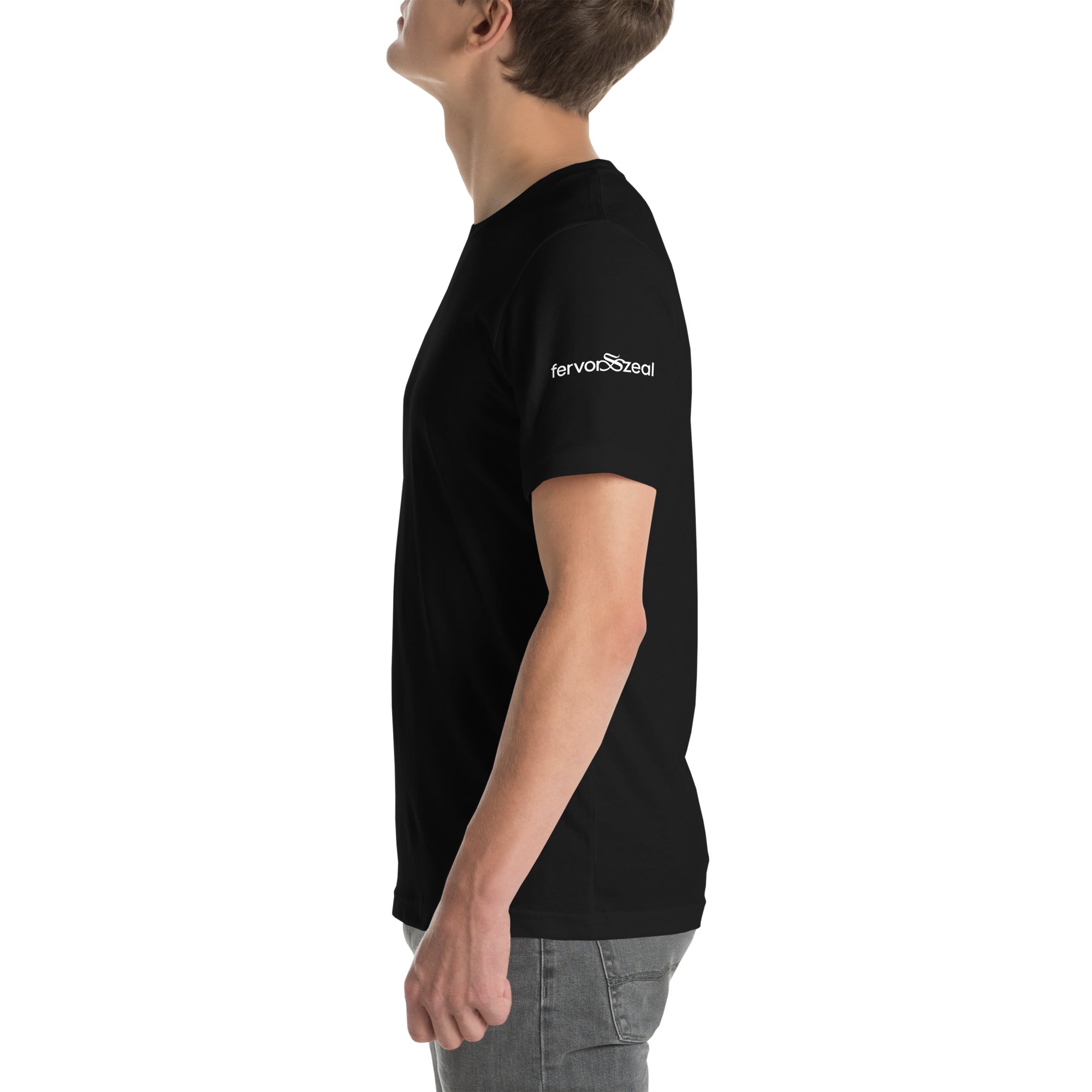 "Subtlety" Fervor &amp; Zeal Arm Logo Unisex T-Shirt