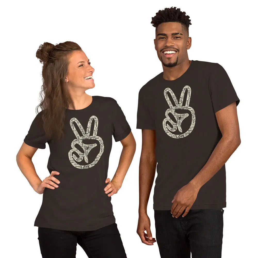 Peace Dog T-shirt for Unisex Comfort and Style - 4Legz