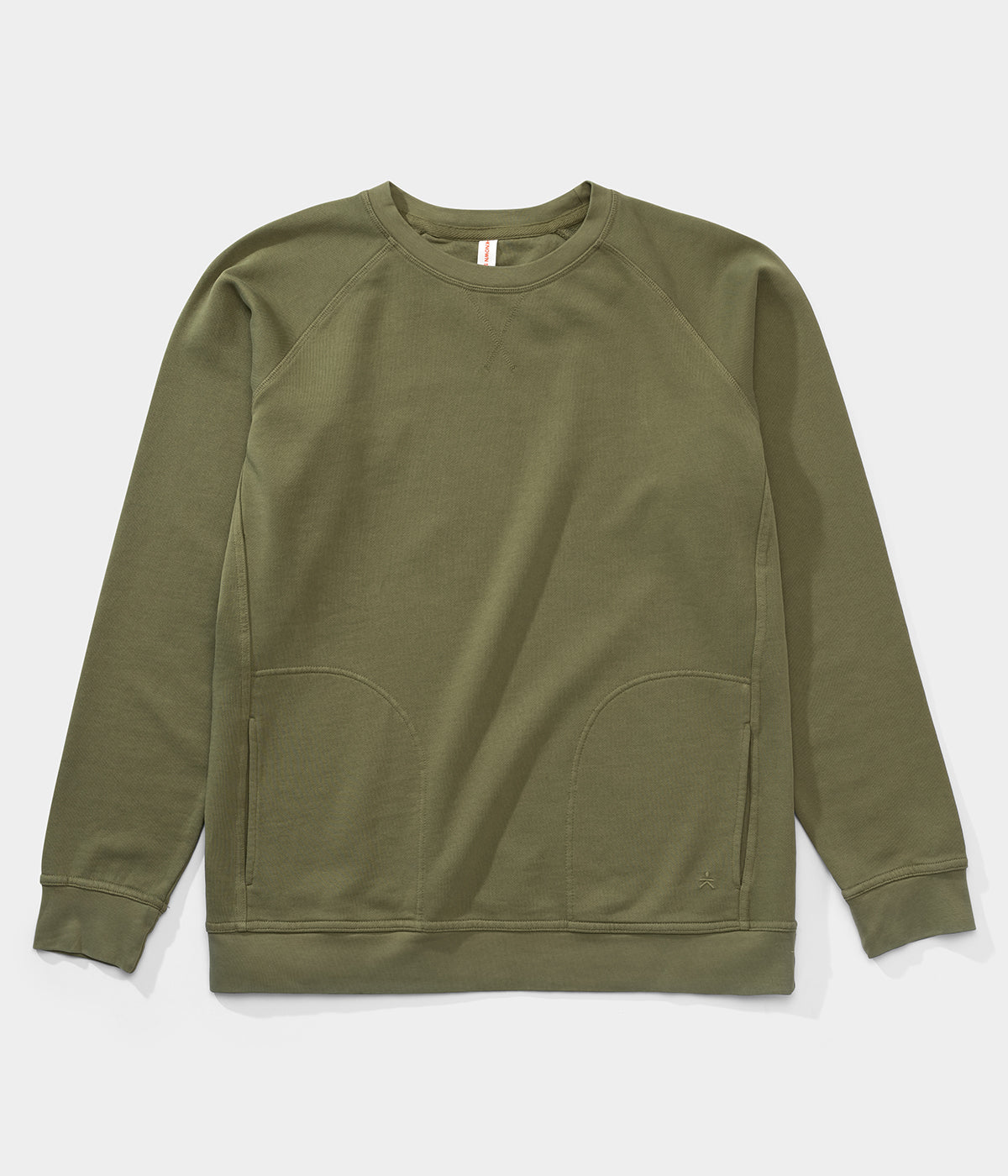 "Give a Damn" Hand Embroidered Cotton Pocket Sweatshirt, Customizable