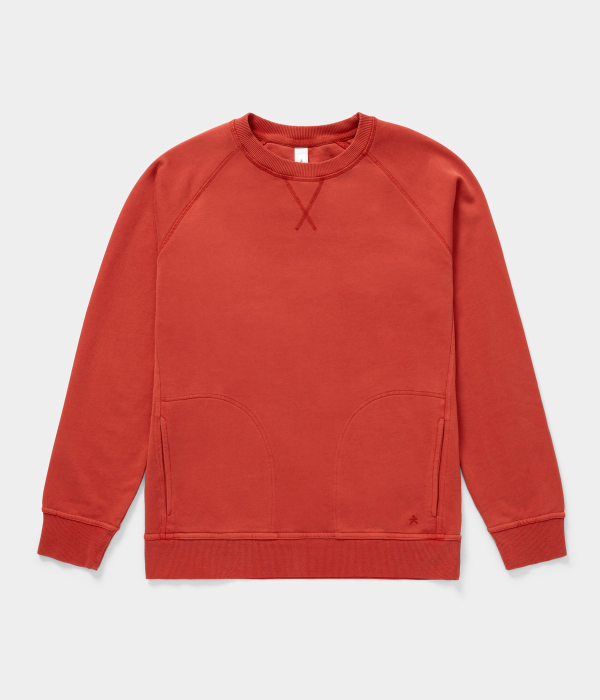 "Give a Damn" Hand Embroidered Cotton Pocket Sweatshirt, Customizable