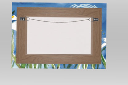 Moonlit Daffodils Print on Canvas