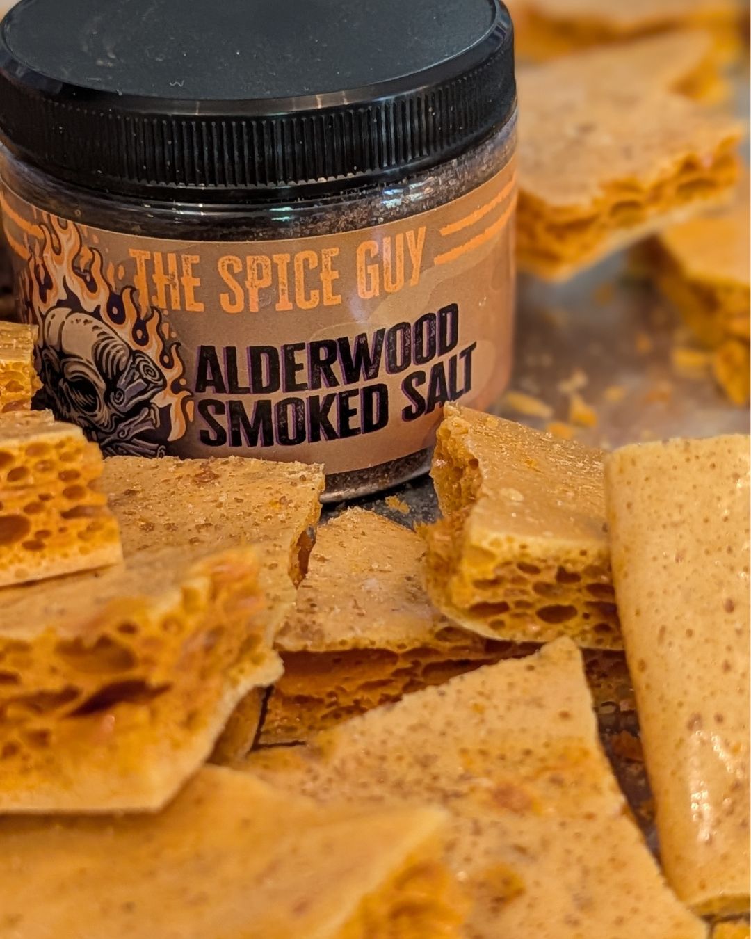 Smoked Salt Honeycomb
