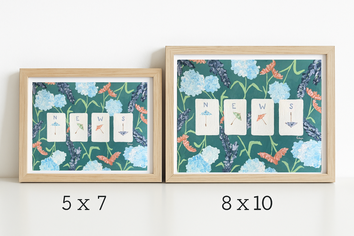 Mahjong Art Print