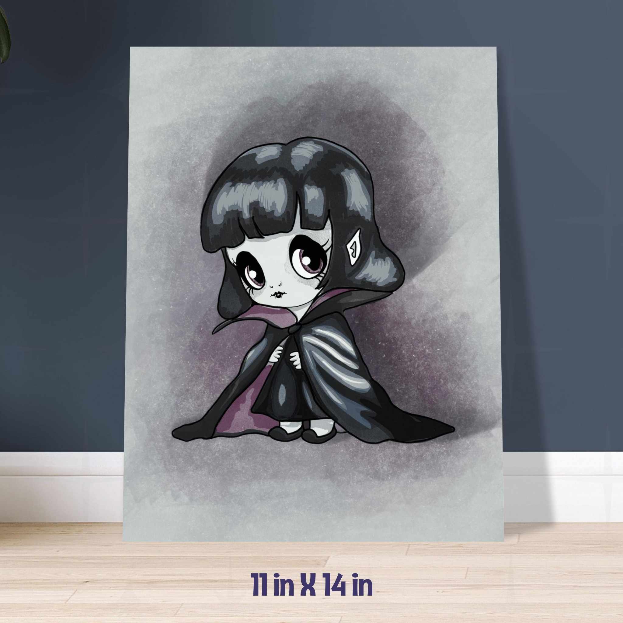Little Vampire Art Print