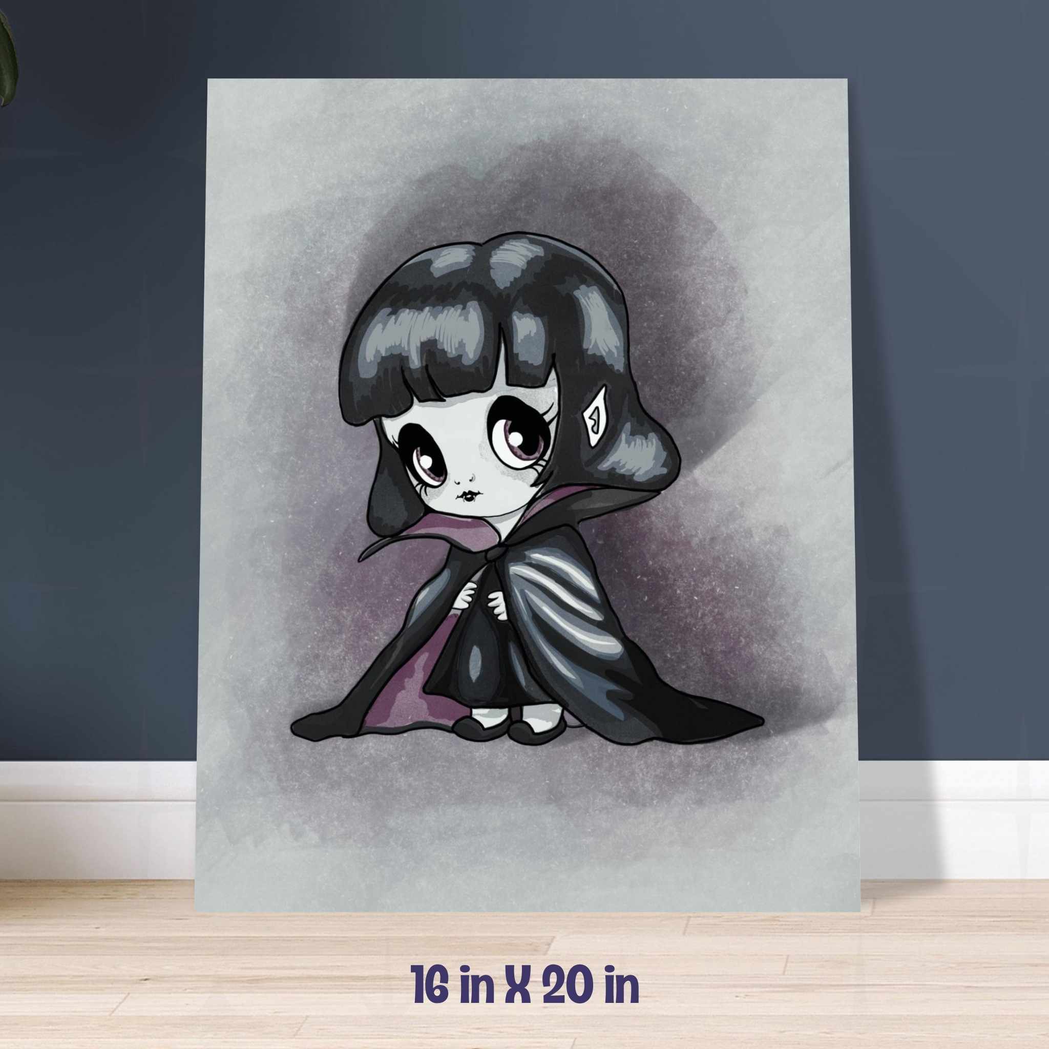 Little Vampire Art Print