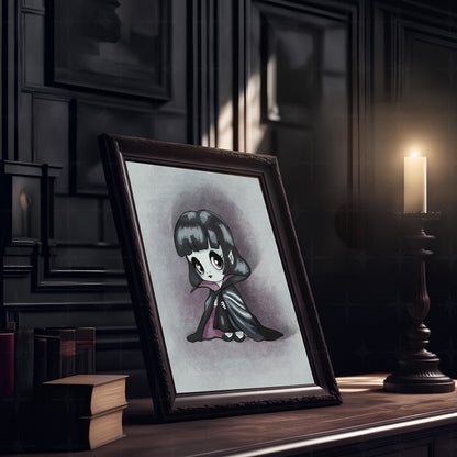 Little Vampire Art Print