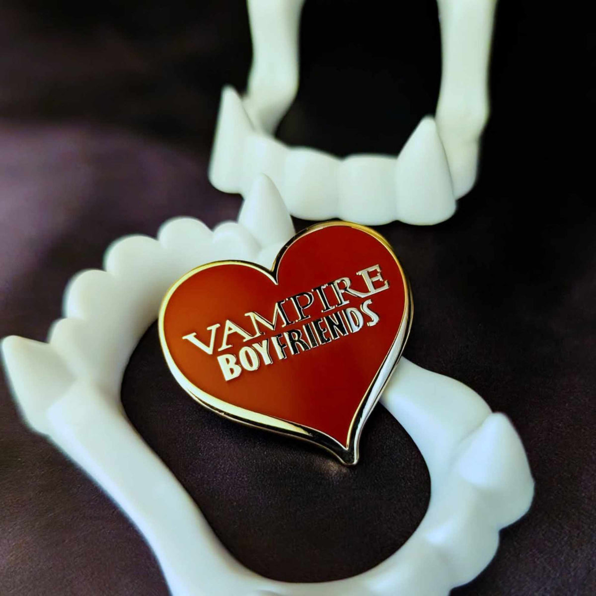 Vampire Boyfriends hard enamel pin