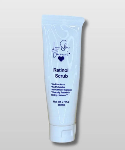 Vegan Retinol Scrub – Exfoliating &amp; Skin - Renewing Facial Polish - Love Skin Botanicals - Vegan Retinol Scrub – Exfoliating &amp; Skin - Renewing Facial Polish - 634855299335