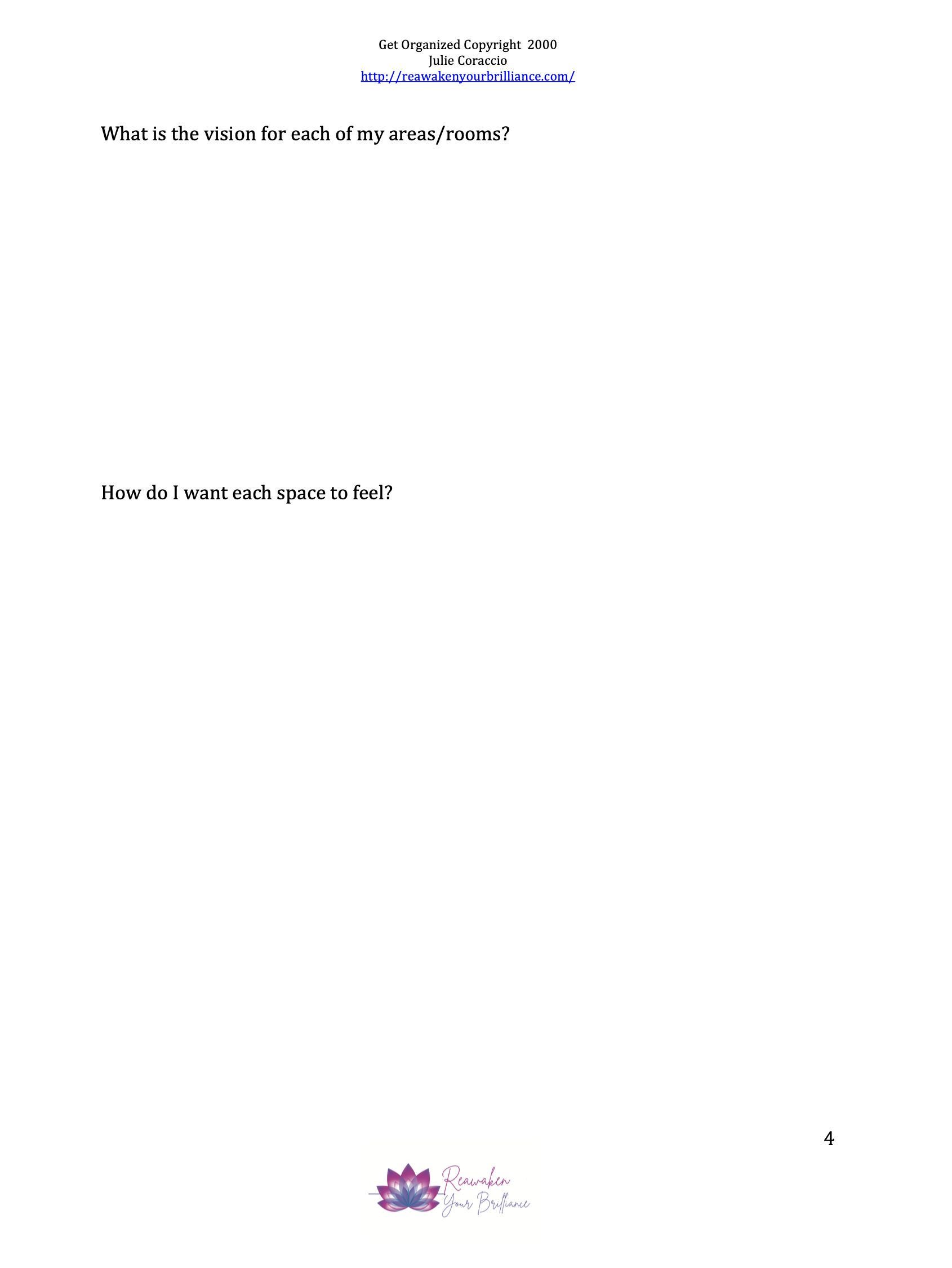 How to Organize Your Life Audio Class – Create Order, Clarity &amp;amp; Calm (MP3 Download)