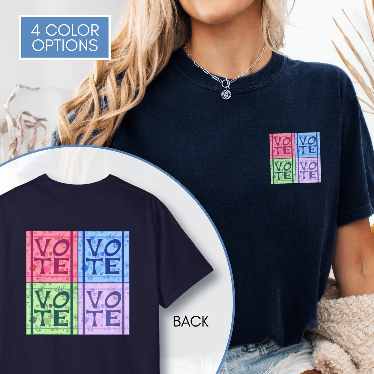 vote-pop-art-unisex-graphic-tshirt-voter-engagement-tee-hand-drawn