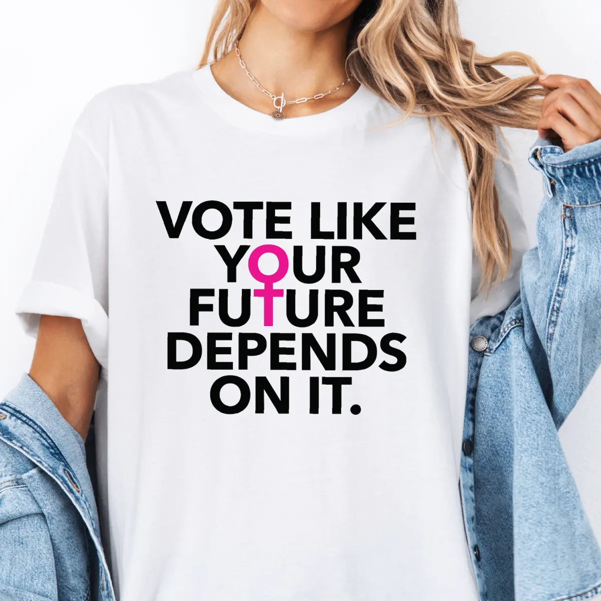Vote Like Your Future Depends On It Unisex T-Shirt - Resistance Nation