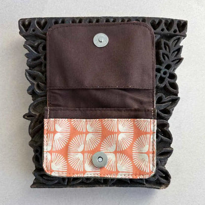 Cotton Card Holder - Retro Geometric Prints