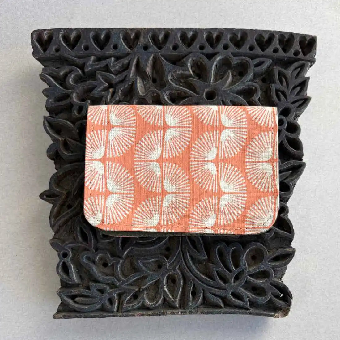 Cotton Card Holder - Retro Geometric Prints