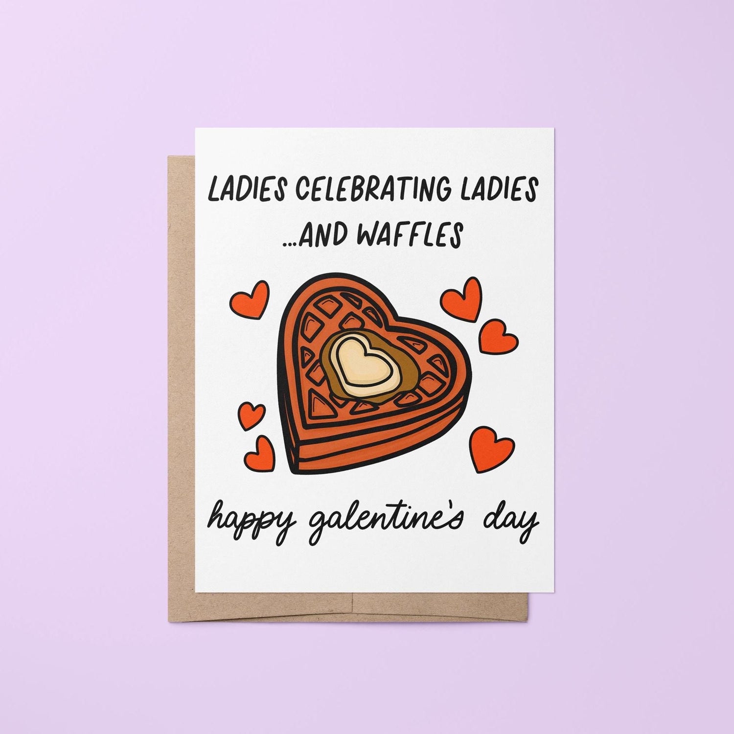 Waffle Galentine&