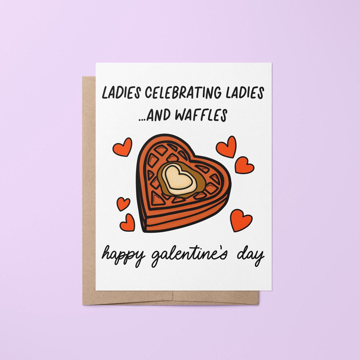 Waffle Galentine&