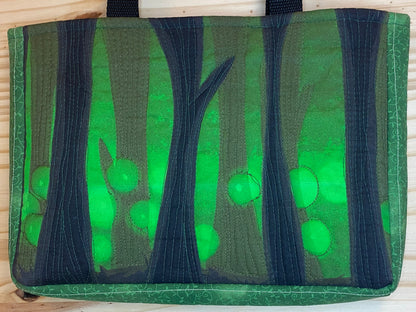Walking Along shoulder bag - green