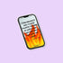 Watch the world burn sticker - MangoIllustrated - Sticker