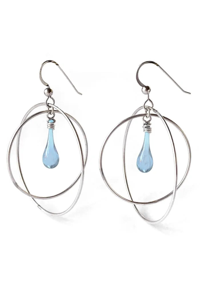 Large Gyroscope Earrings